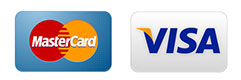 MasterCard & Visa Accepted